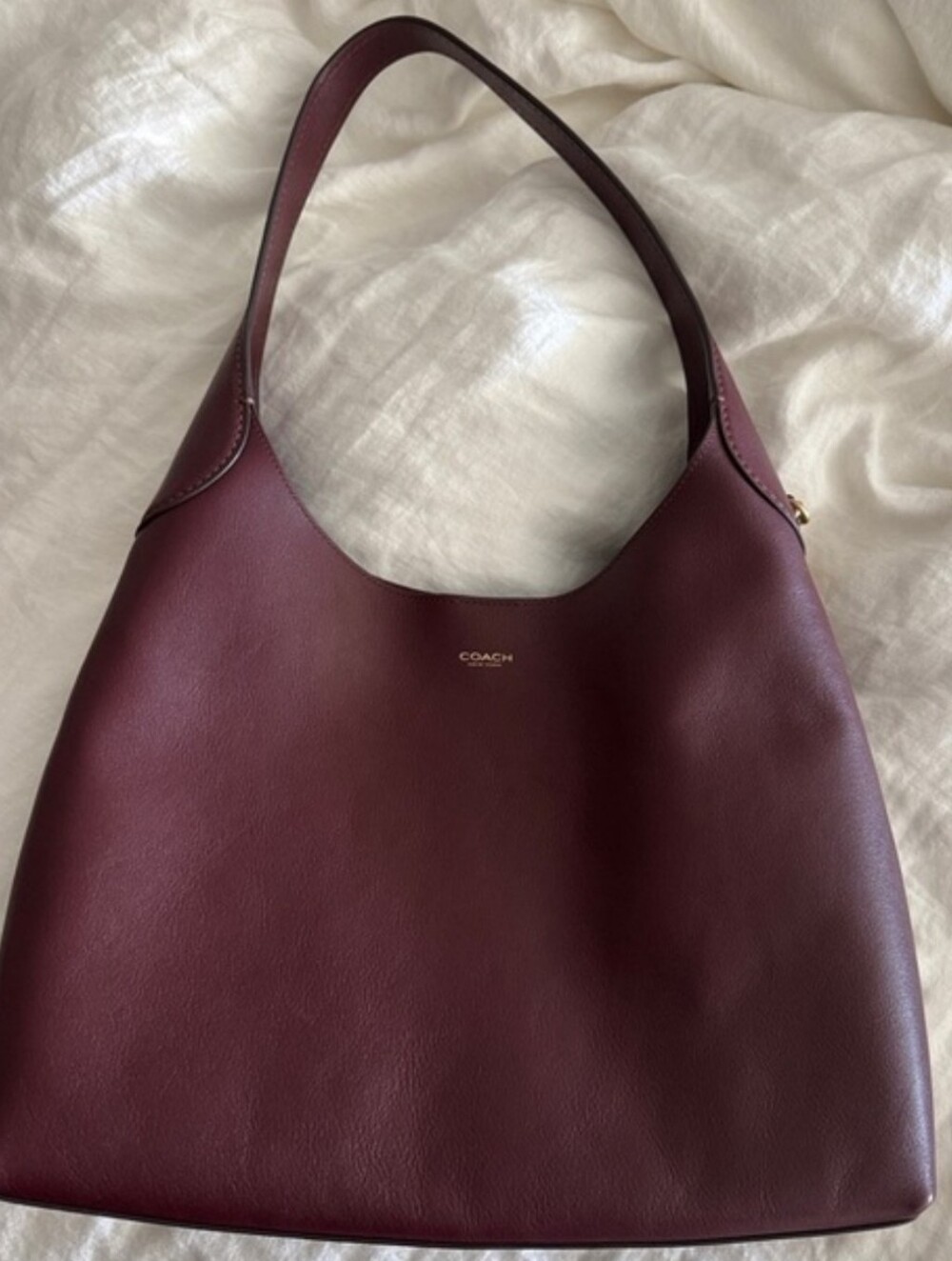Coach Brooklyn 34 in Merlot - Picture 2 of 16